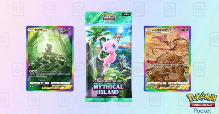 Mythical Island: Top 5 Cards to Watch in Pokémon TCG Pocket’s New Expansion